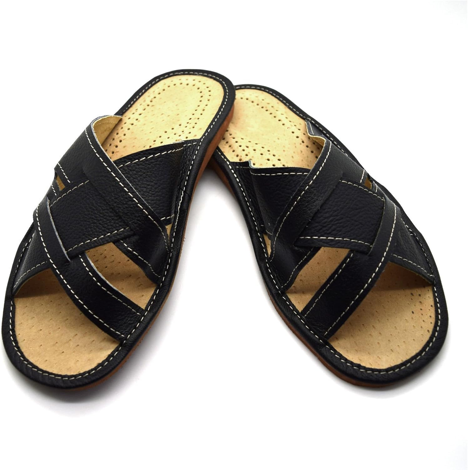 mens mule slippers size 9