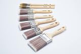ProDec Premier Trade Synthetic Paint Brush Set 7 Piece with Free Sash Brushes view 3