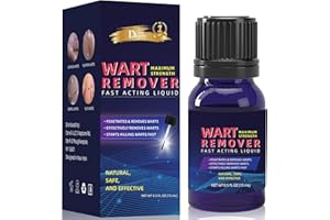 DCSILY Fast Action Liquid Wart Gel Maximum Strength Liquid with Salicylic Acid - Fast-Acting Wart Liquid Freeze Off Designed for Warts, Plantar Wart, Genital Wart, Common Wart, Flat Wart, Corn, Callus
