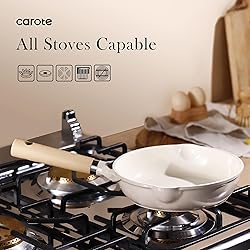CAROTE 10" Ceramic Frying Pan Skillet, Non Stick