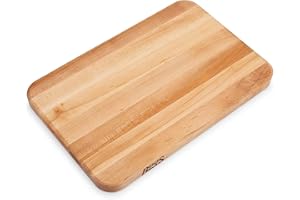 John Boos Block Reversible Cutting Board, Chop-N-Slice w/Finger Grips, 18"x12"x1.25", Maple