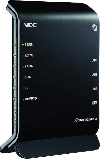 Amazon Nec Aterm Wg10hs3 Pa Wg10hs3 Aterm パソコン 周辺機器 通販