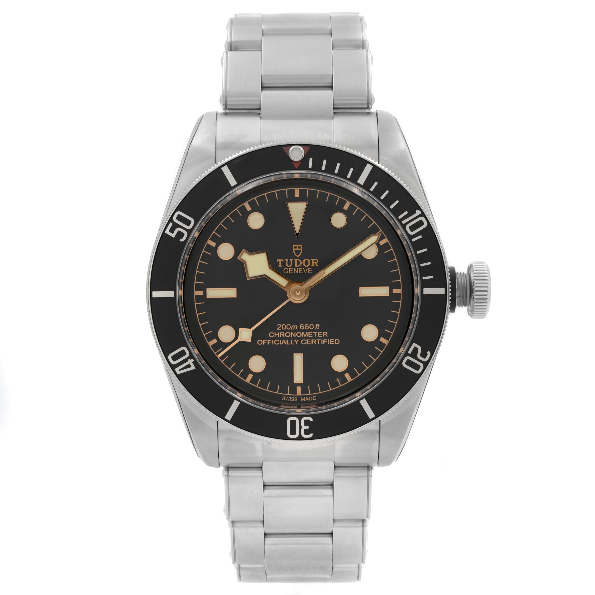 Tudor Heritage Black Bay Chronometer Automatic Black Dial Men's