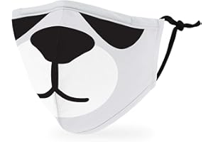 WEDDINGSTAR 3-Ply Kid's Washable Cloth Face Mask Reusable and Adjustable with Filter Pocket