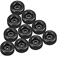 10-Pack 2.5" Round Rubber Bumpers For Trailer Ramps, Truck Doors & Cargo Stops