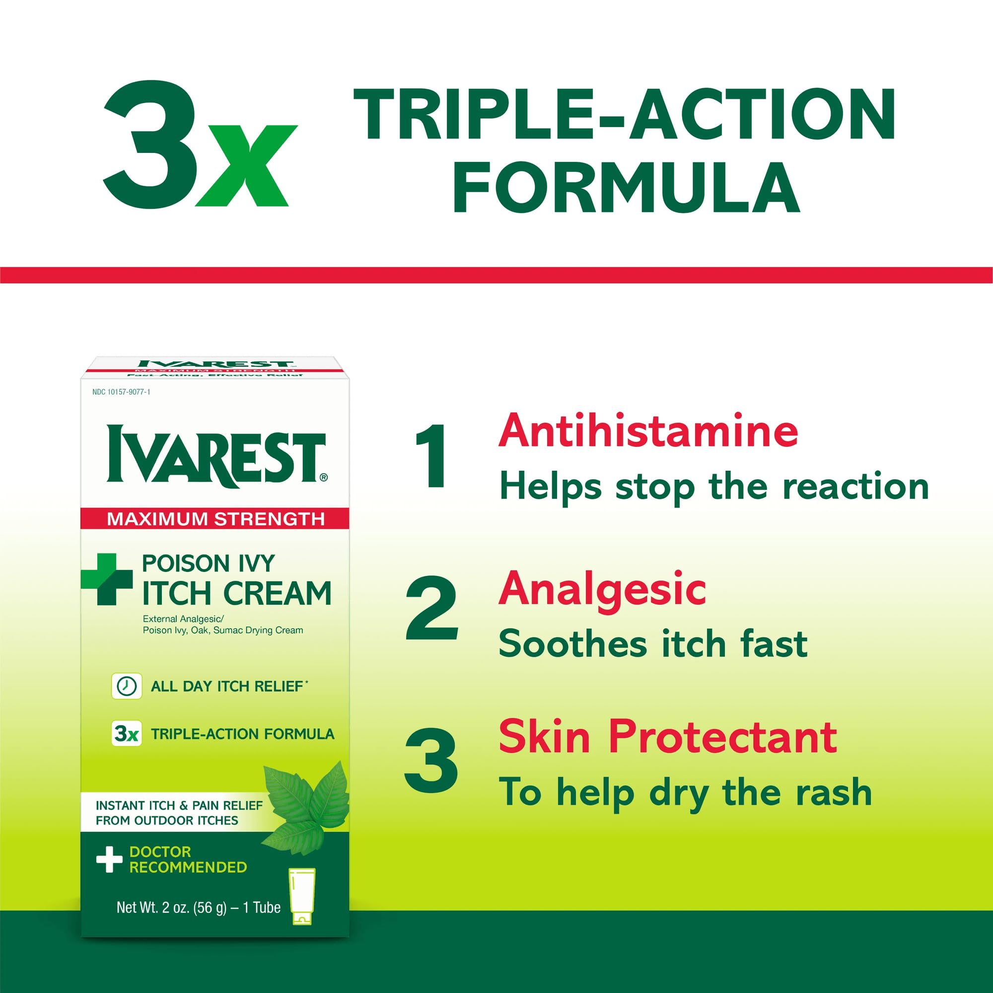 Ivarest Kit Mua Ivarest Anti-Itch Cream, Poison Ivy Treatment, Poison Ivy Relief ...