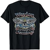 Waylon Jennings - Official Merchandise - Dreaming My Dreams T-Shirt