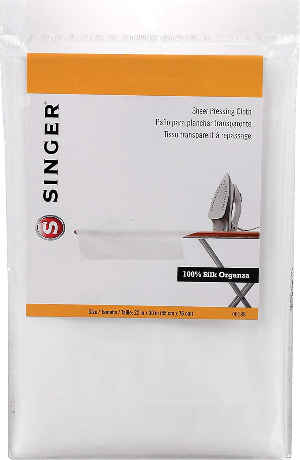 SINGER Sheer Pressing Cloth, White: Arts, Crafts & Sewing
