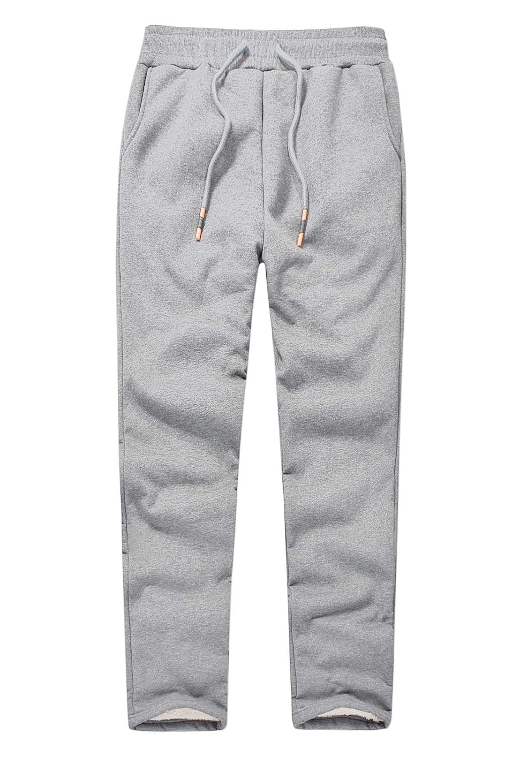 Buy Flygo Mens Warm Fleece Pants Sherpa Lined Sweatpants Winter Active