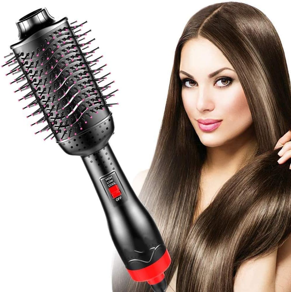 OneStep Hair Dryer Premium Hot Air Brush With Negative Ion Generator 4