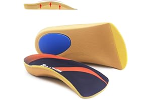 Orthotic Inserts 3/4, Plantar Fasciitis Support Shoe Insoles for Flat Feet Heel Spur, Metatarsal Pads Heel Cushion Arch Suppo