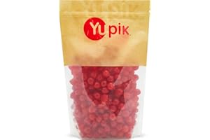 Yupik Sour Cherry Candies, 2.2 lb (35.2 oz), Cherry-Flavored Balls, Sweet & Tart, Chewy Red Gummies, Fun Treat, Sweet Candy, Delicious Snack, Ideal for Gifting, Holidays & Decorating