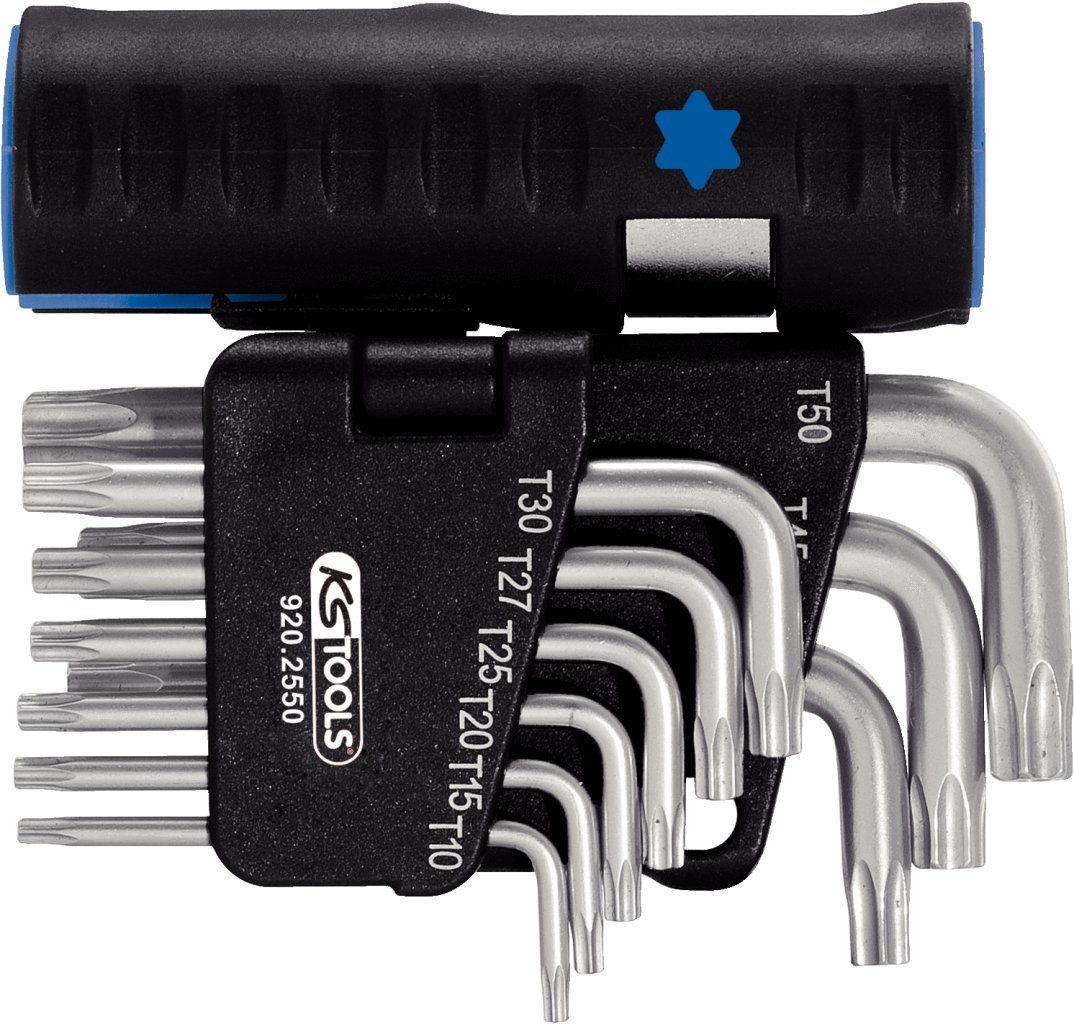KS Tools 920.2550 Classic 3-in-1 Key Wrench Set (9 Pieces)