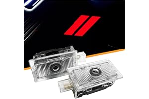 QIANJIANG 2PCS Door Lights Logo for Charger 2010-Present Car Door Led Ghost Lights Puddle Door Projector for Charger Accessories (Red)