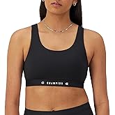 Champion womens Sports Bra, Soft Touch, Moisture-wicking Bra, Moderate Support Bra for Women (Plus Size Available)