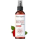 Blise organic Rose Water -100% Pure, Natural and Organic, Free from Preservatives, Steam distilled from finest rose petals, A