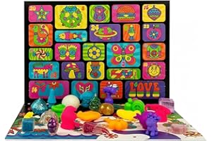 HZCXLZHKHHL Christmas Advent Calendar 2025-24 Days of Sensory Surprises - Fun Shapes and Textures - Squishy Christmas Countdown Calendar for Kids Girls Boys Teens Christmas Party Favor Gifts