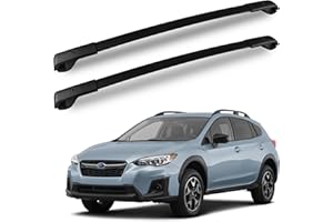 PROEZE Roof Rack Cross Bars Fit 2018-2023 Subaru Crosstrek / 2017-2023 Impreza with Side Rails, Aluminum Cross Bar for Cargo Racks Rooftop Luggage Canoe Kayak Bicycle Roof Bag