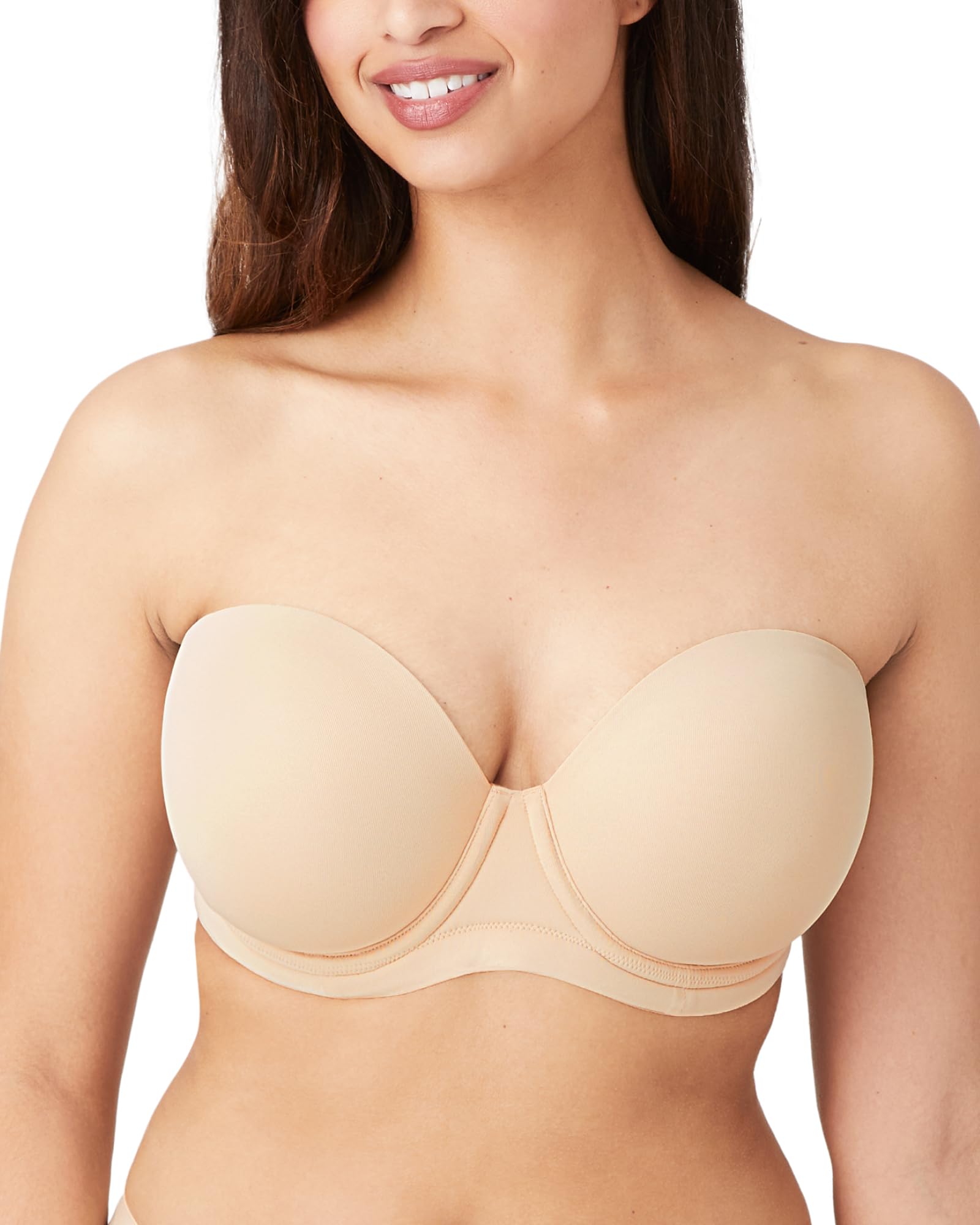 Photo 1 of Wacoal Women's 38C Red Carpet Strapless Full Busted Underwire Bra, Sand m 
