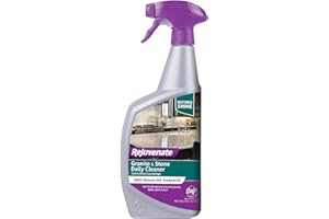 Rejuvenate Granite & Stone Daily Cleaner Cleans Sealed Stone Countertops Including Granite, Marble, Quartz And Onyx Removing Dirt, Grease And Oil And Restoring Shine, 32 Ounces