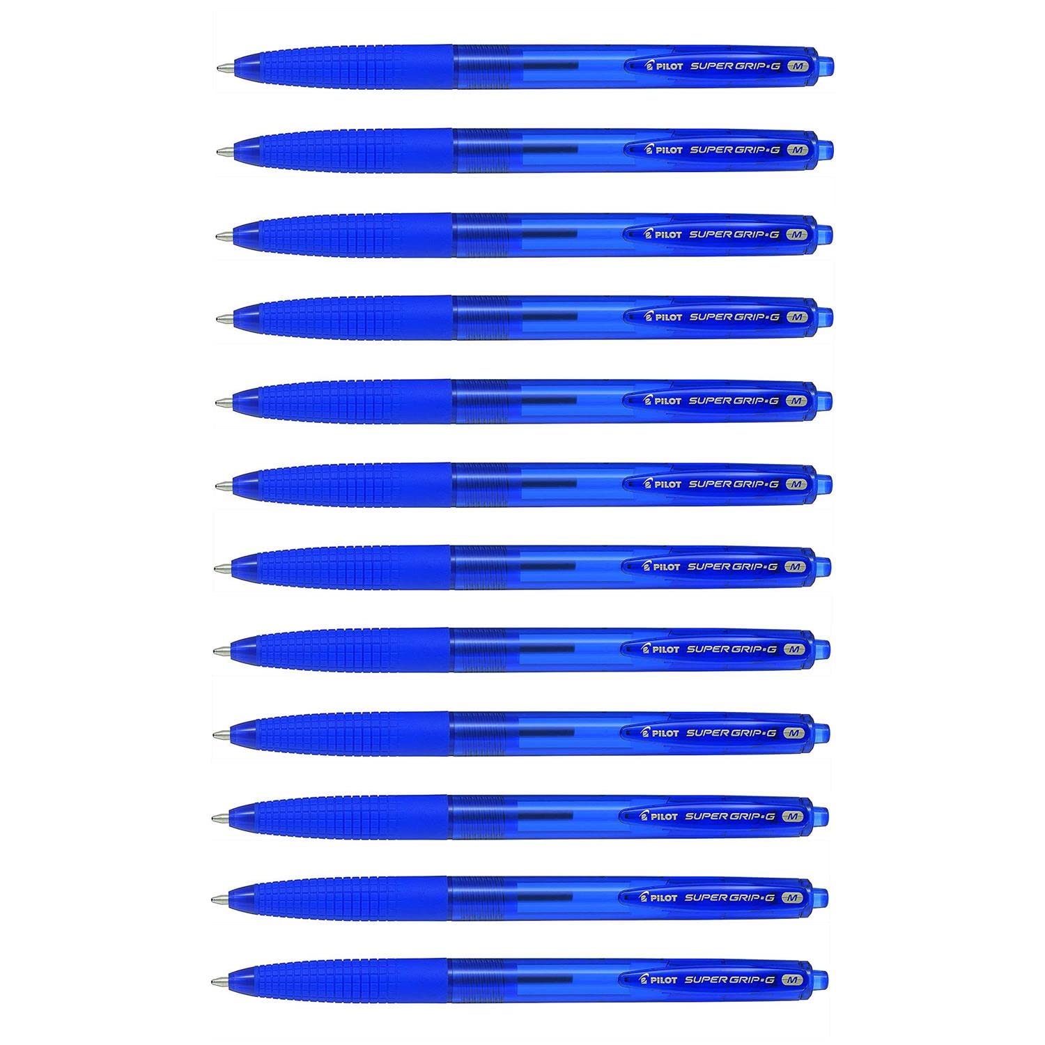 PILOT Super G Ballpoint Pen - Blue (Pack of 12)