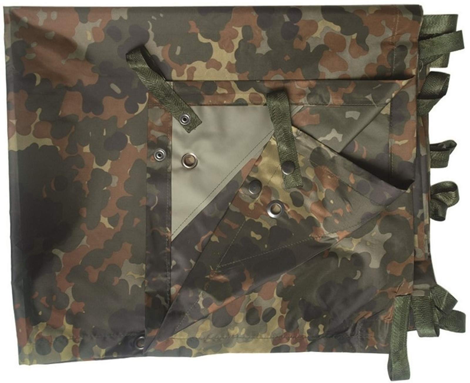 Mil-Tec Unisex - Adult Basha Multi-Purpose Tarpaulin, Multi-Colour, One Size, Camouflage