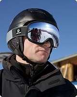 RIOROO Ski Goggles 2026 OTG Spherical Lens 112 UV Protection Helmet Compatible view 6