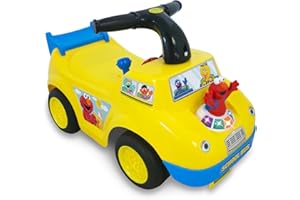 Sesame Street Elmo School Bus Ride-On