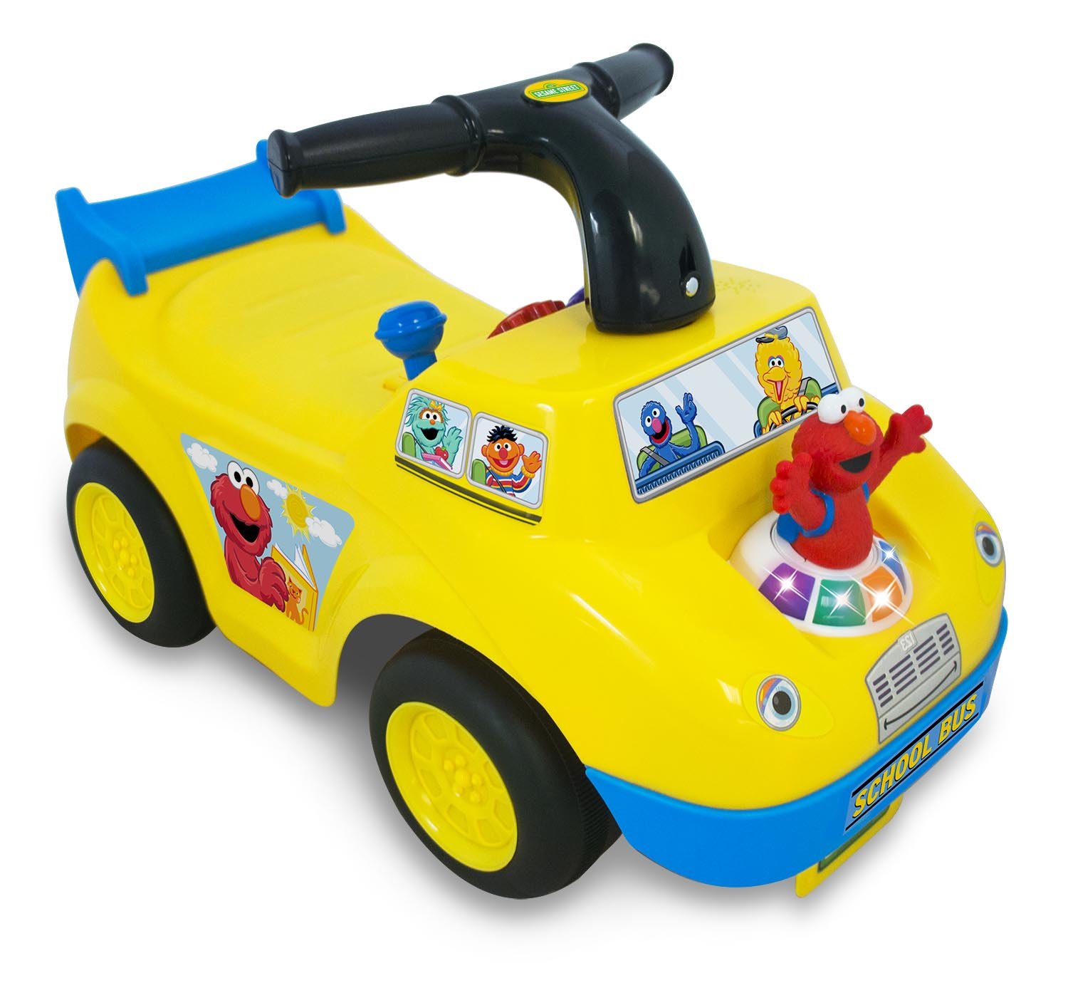 Sesame Street Elmo School Bus Ride-On