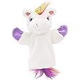 PLUSHIBLE BRIDGING MILES WITH SMILES Unicorn Stuffed Animal for Kids (Poppy Hand Puppet) - Stuffed Animal Hand Puppets - Unicorn Hand Puppets for Kids