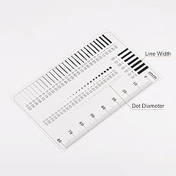 HARFINGTON High Precision SEC Size Estimation Chart