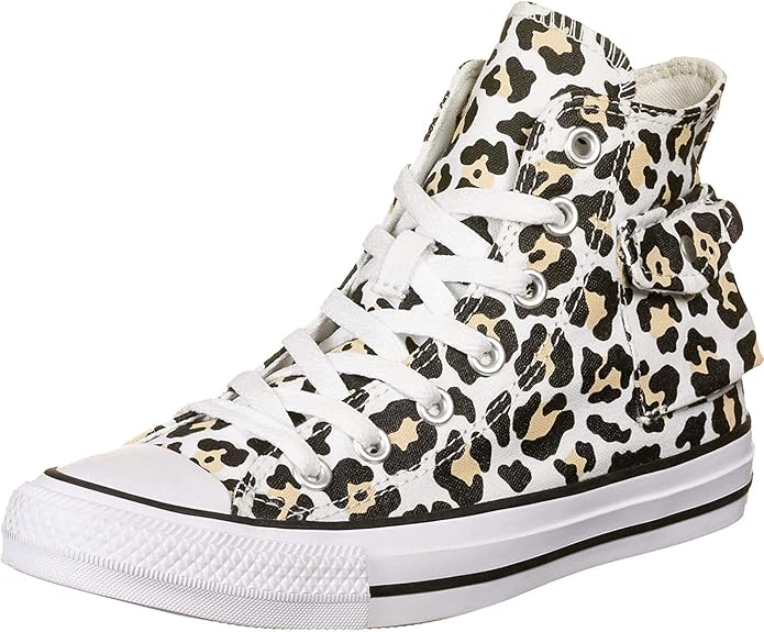 all star hi 70s trainers white black desert ore leopard