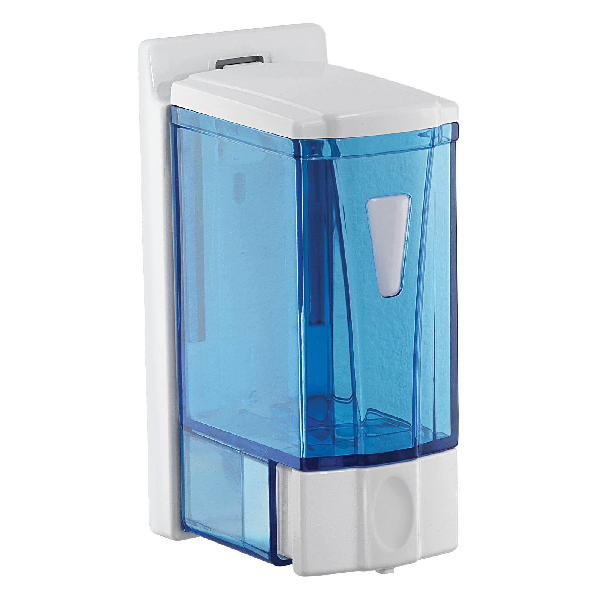 Gedy Marlin Thermoplastic Soap Dispenser, Resin, White, 300 ml