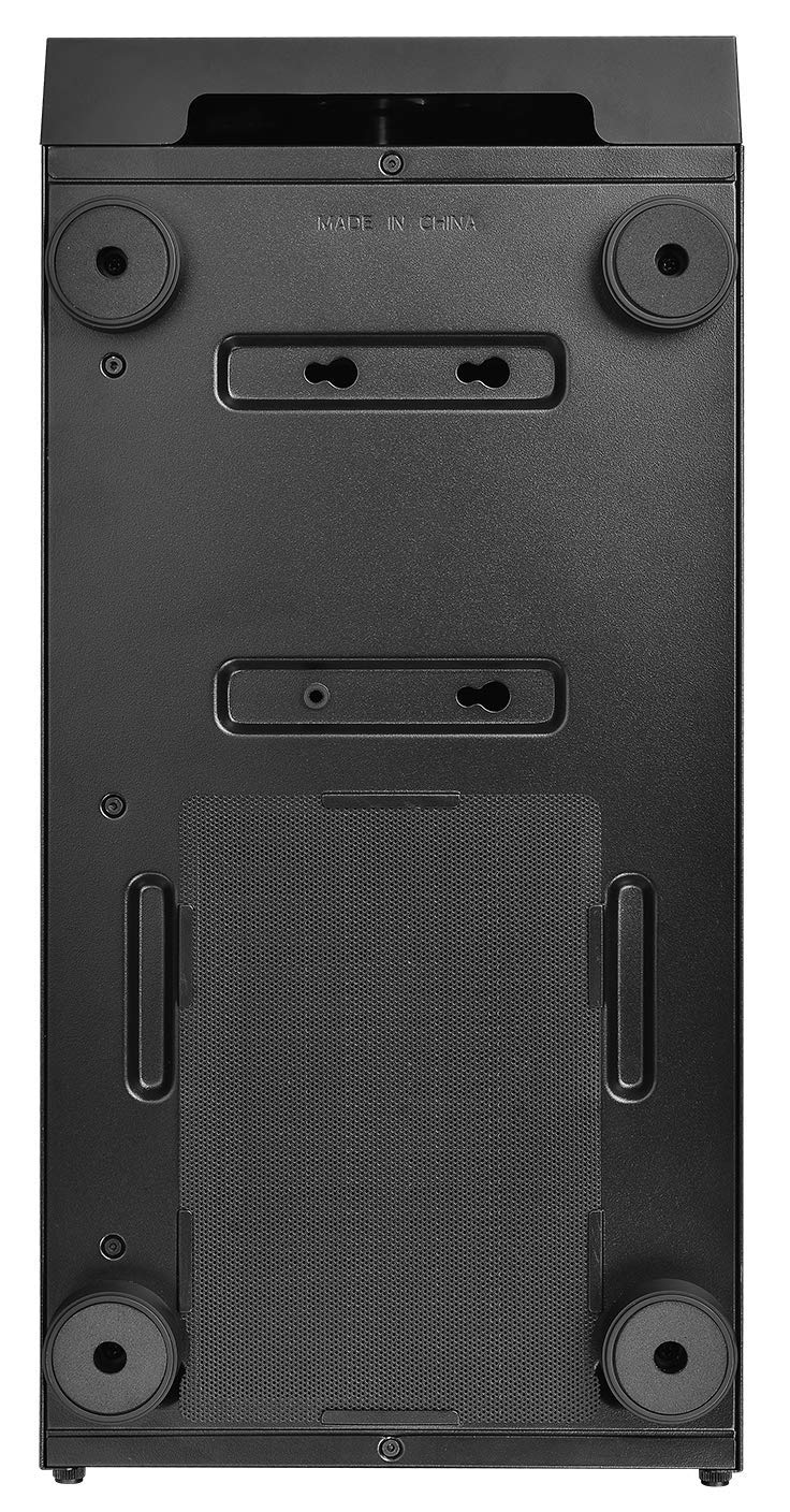 Thermaltake Versa H17 Black Micro ATX Mini Tower Gaming Computer Case 2.0 Edition with One 120mm Rear Fan Pre-Installed CA-1J1-00S1NN-A0