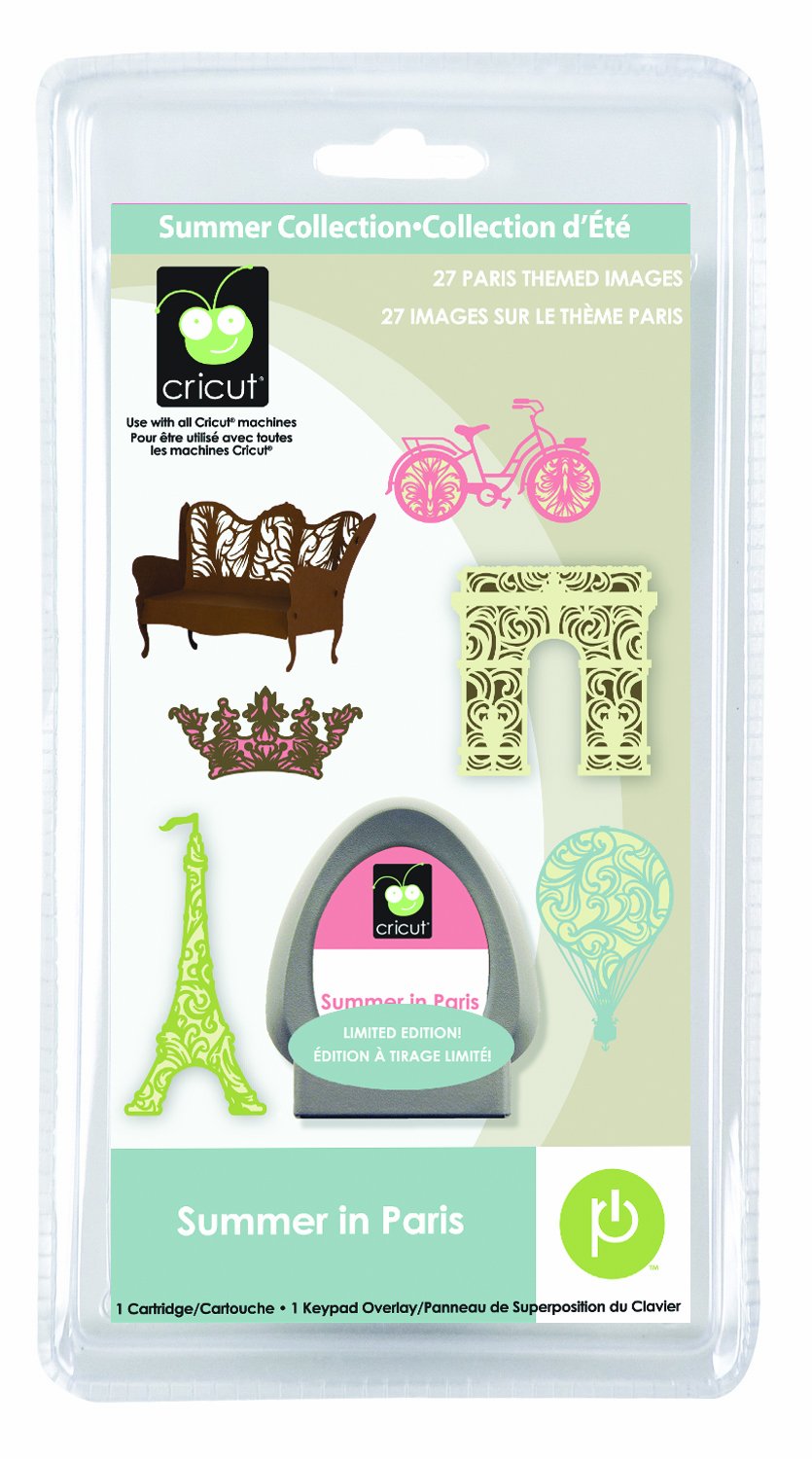 Cricut Seasonal Cartridge, Summer in Paris