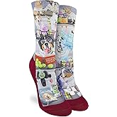 Good Luck Sock Men's American Flag & Presidents Socks, Adult