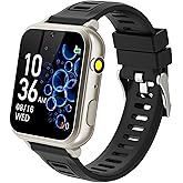 Tixpc Kids Smart Watch Boys with 39 Puzzle Games HD Touch Screen Camera Music Player Pedometer Alarm Clock Calculator Flashlight 12/24 hr Gift for 4-12 Year Old Boys Toys