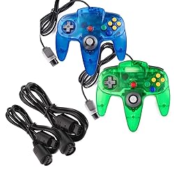 miadore 2 Pack Classic N64 Controllers