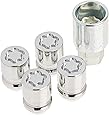 McGard 24157 Chrome Cone Seat Wheel Locks (M12 x 1.5 Thread Size) - Set of 4