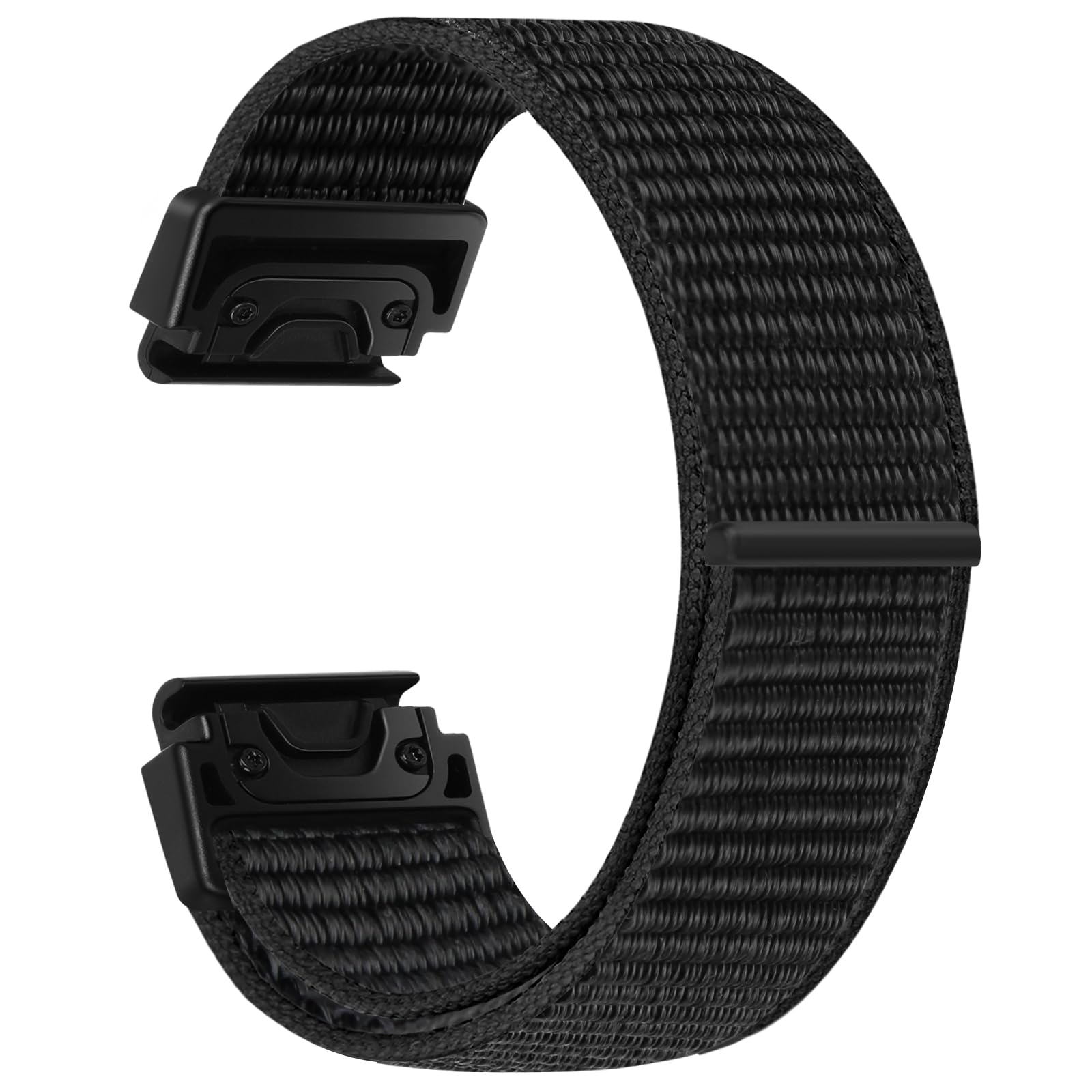 BTTNG 22mm Watch Strap Compatible With Garmin Fenix 8 47mm/7/7 Pro/6/6 Pro/5 Plus, Nylon QuickFit Sport Band for Forerunner Instinct 2/EPIX 2