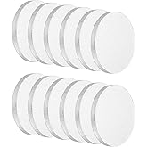 uxcell 24Pcs Aluminum Disc, 1"(25.4mm) Diameter 0.08"(2mm) Thickness 1060 Aluminum Circle Plates Round Sheets for Metal Stamping