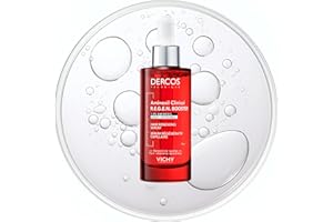 Vichy Dercos Hair Serum, Regen Serum for Visibly Healthier, Stronger Hair with Improved Length and Reduced Breakage, with Nia