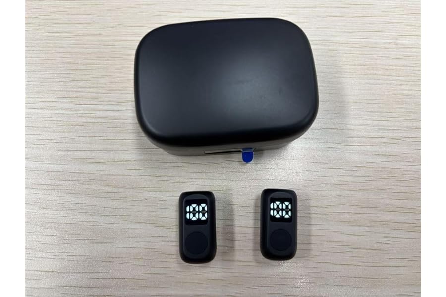 occiam Mini Lavalier Microphone for iPhone & Android TikTok YouTube Vlog Podcast Video Recording