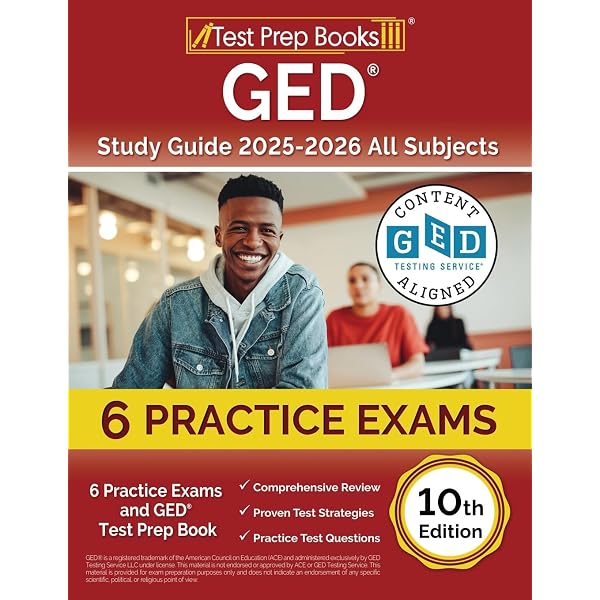 GED Study Guide 2026-2027 All Subjects: 6 Practice Exams and GED