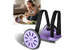 CeoNic Adjustable Guinea Pig&Rabbit Wheelchair for Back Legs Mobility Aid, Soft TPU Tires with Raps, Fits Pets 1.5-3 lbs (Guinea Pig&Rabbit)