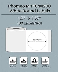 Phomemo Multi-Purpose Self-Adhesive Round Circle