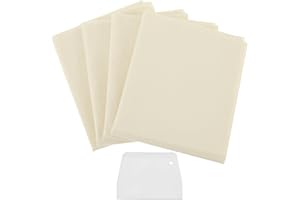 UKQRRTC 4PCS Professional Proofing Cloth, Cotton Bread Bakers Couche, 45x75 cm Craftsmanship, Breathable for Rolling Dough, P