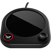 Oracer Coffee Mug Warmer for Desk, Electric Cup Heater for Tea Milk Beverages with Adjustable Temperature Display, Auto Shut