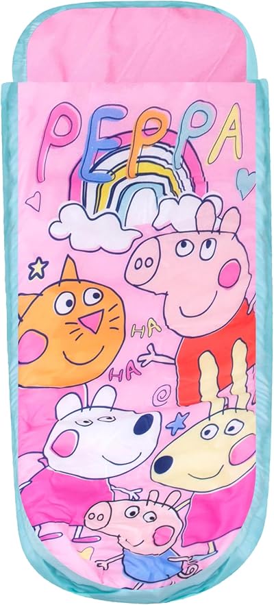 Character World Peppa Pig ReadyBed Inflatable Bed and Sleeping Bag