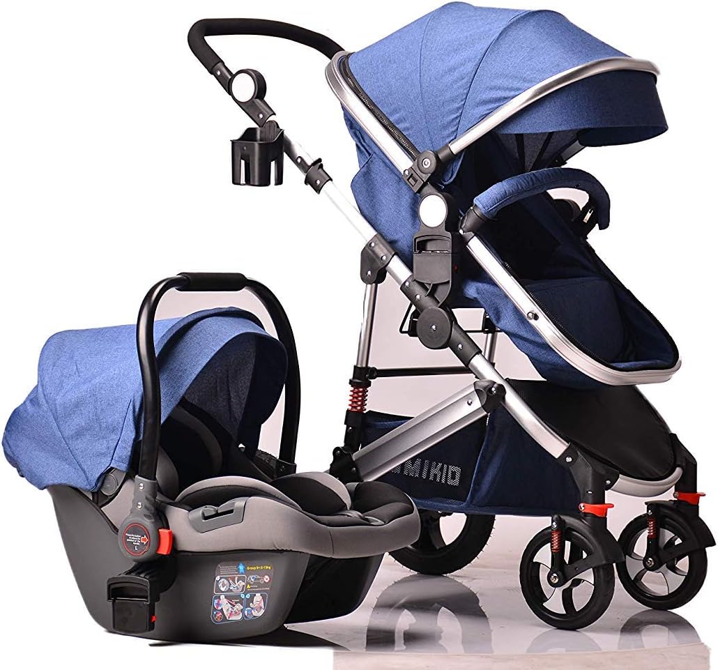 three seater pram